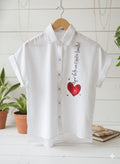 Premium Linen Shirt / Corazón